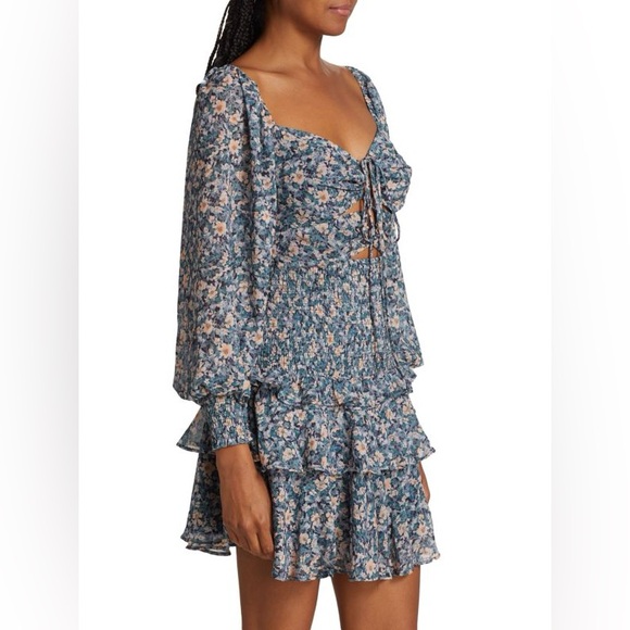 ASTR the Label Marietta Floral Minidress | Anthropologie | Small - Picture 4 of 12